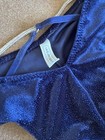 Intimissimi Blue Sparkle Glitter Velvet Chain Brazilian Small — photo 3