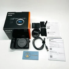 Sony Alpha a6500 Mirrorless Digital Camera Body Only 24.2MP 4K Fast Hybrid AF