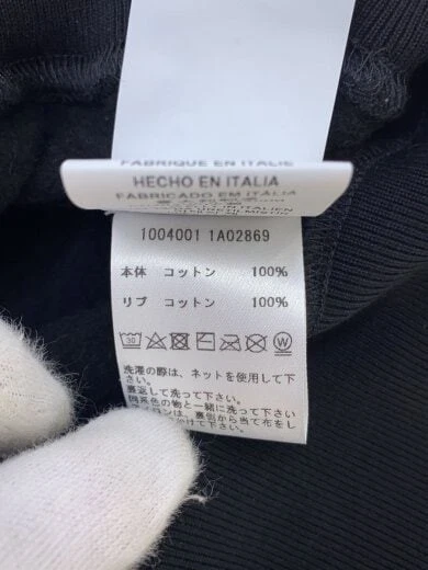 VERSACE Felpa M Cotone BLK 1004001