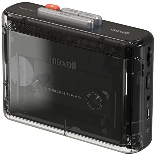 Maxell MXCP-P100BK Portable Cassette Player Bluetooth USB-C Black New Japan