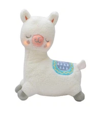 Plush Musical And Light Up 10” Llama Baby Crib Toy by Magic Years NWT