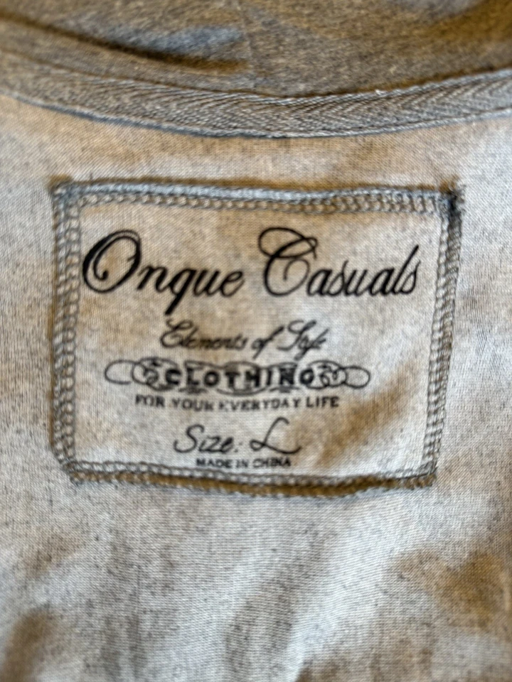 Ladies, Gray Zip Up Sequin Hoodie New With Tags Size Large - Image 4 of 4