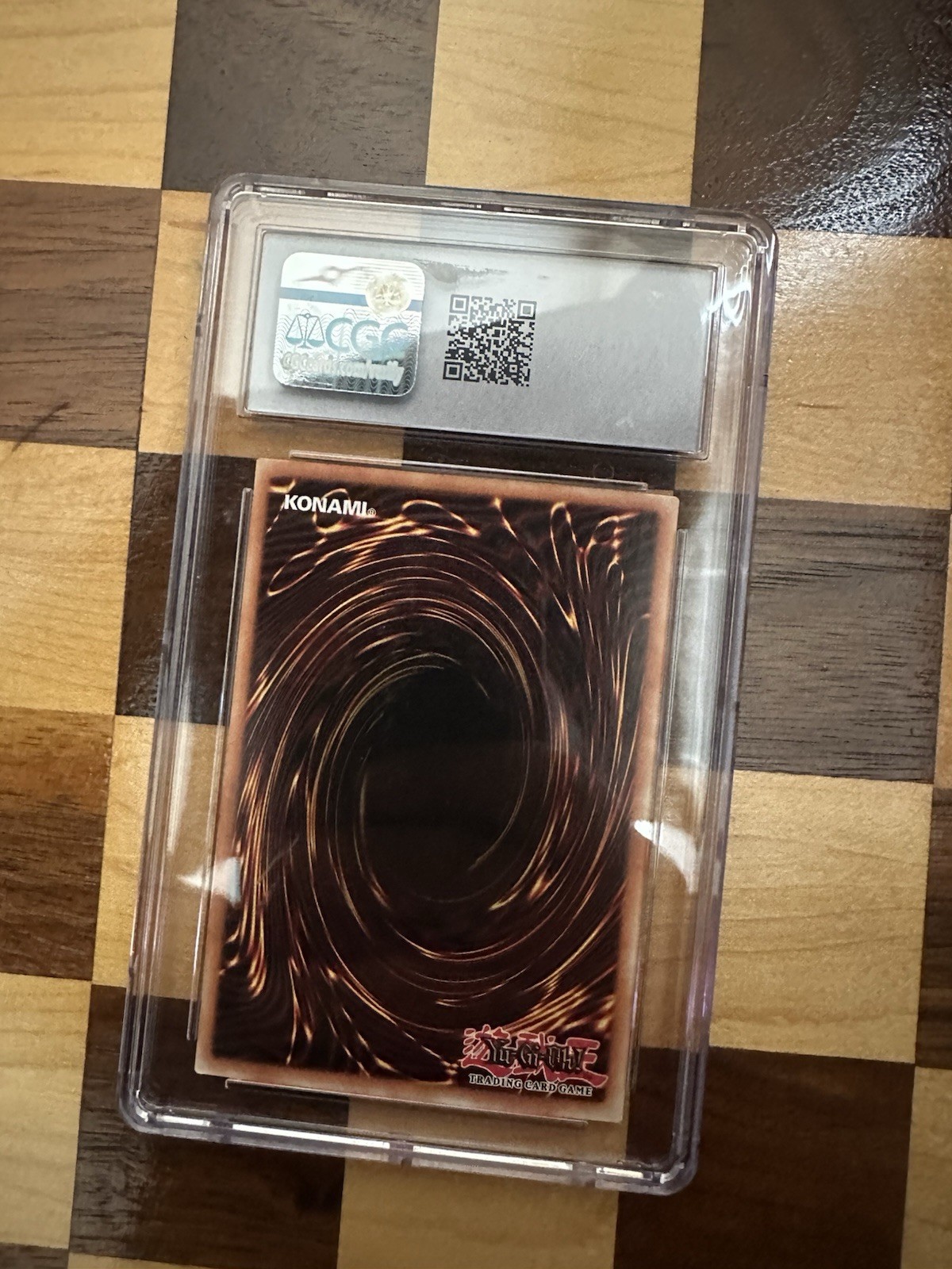 Konami Yu-Gi-Oh! Winged Dragon of Ra Sphere Mode GFP2-EN180 Ghost CGC 9 view 2