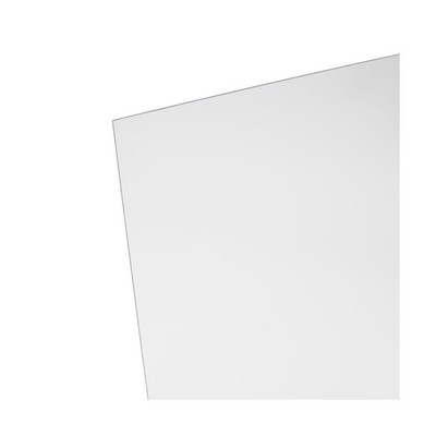 OPTIX Clear Acrylic Plastic Sheet - 0.093 Clear - 18 in. x 24 in. - 12 Pack R