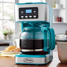  12-Cup Programmable Coffee Maker with Adjust...