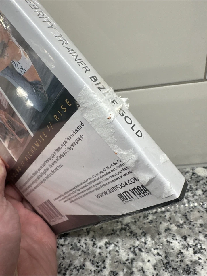 Buti Yoga Rise 3 DVD Workout Set with Bizzie Gold New Sealed Exercise - Image 3 of 3