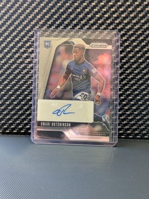 2024/25 Panini Premier League Prizm Omari Hutchinson Rookie Auto Ipswich