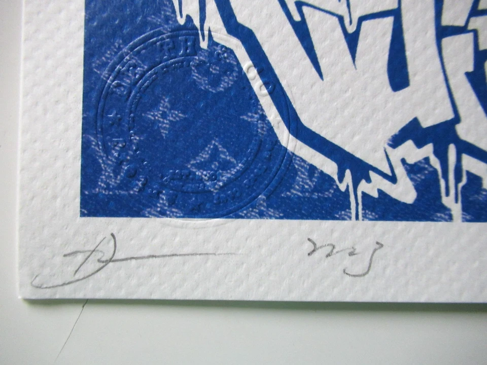 DEATH NYC (1979) SIEBDRUCK VON 2023 ORIGINAL HAND SIGNIERT, NUMMERIERT 32x45cm - Bild 3 von 4