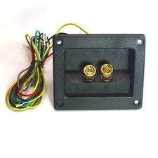 1 PIECE - CES 2-WAY 4OHM CROSSOVER ON 3-11/16"x3-1/8" SPKR TERMINAL # OEMX2WAYB