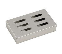 RäUcherbox GrillzubehöR RäUchern Edelstahl 21 X 13 X 3.4 Cm Silber, Dehner