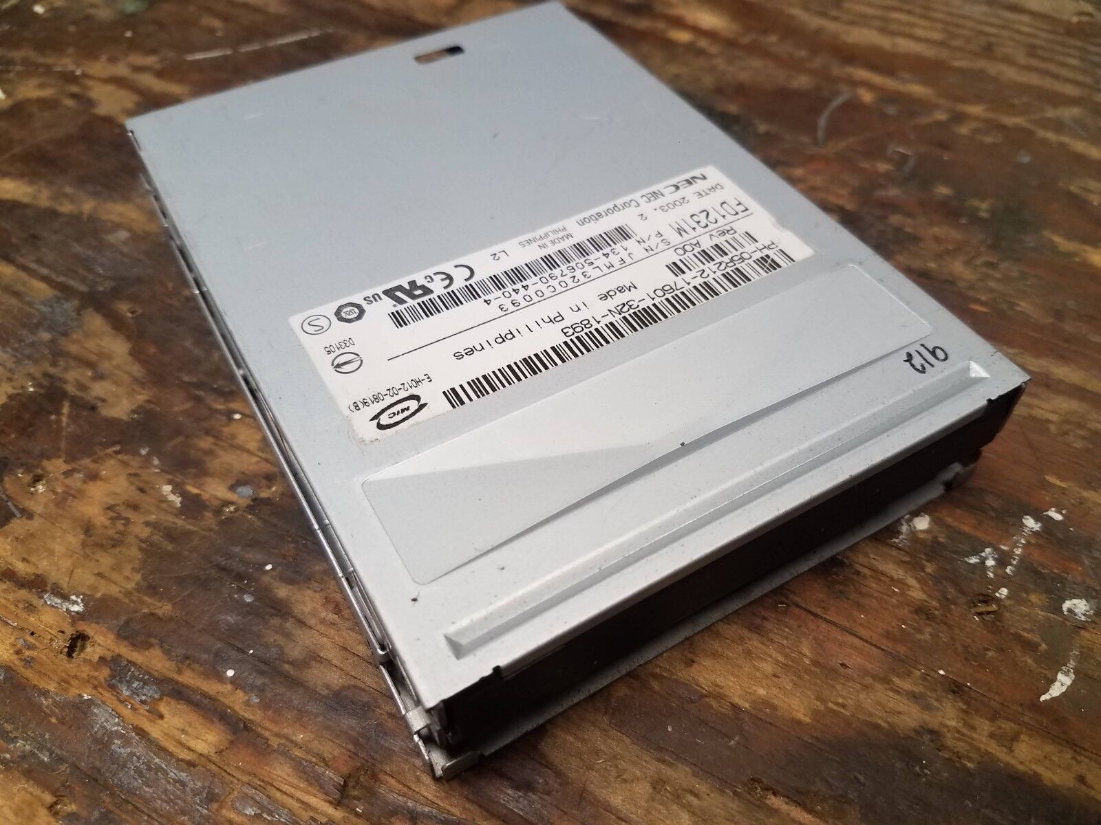 NEC Fd1231m 3.5 Inch Floppy Disk Drive Internal for PC - for sale 