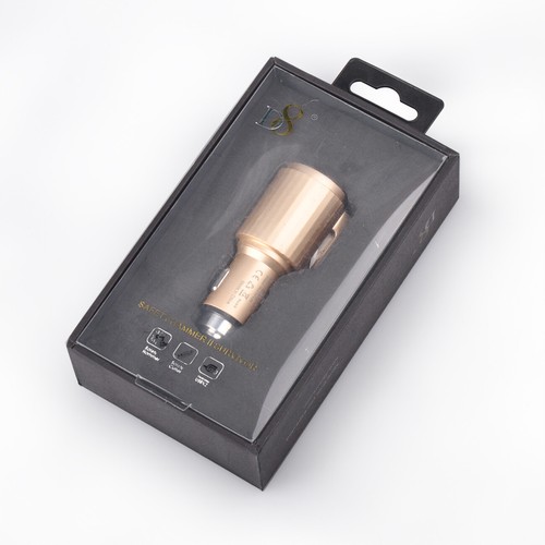 Quick Car Charger, 4.8A Dual USB Fast car charger with Life Guard Charge Technol