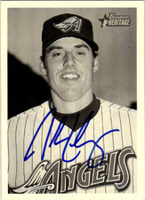 John Lackey Signed 2001 Bowman Heritage - #127 Anaheim Angels