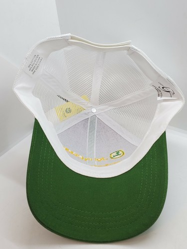 Cappello Berretto John Deere Columbia, MO Verde con Strapback a Rete Bianca Nuovo con Etichetta - Foto 5 di 6