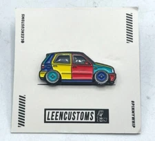 Leen Customs Pin Garage VW Volkswagen GTI Harlequin Blue Base 128 of 200 