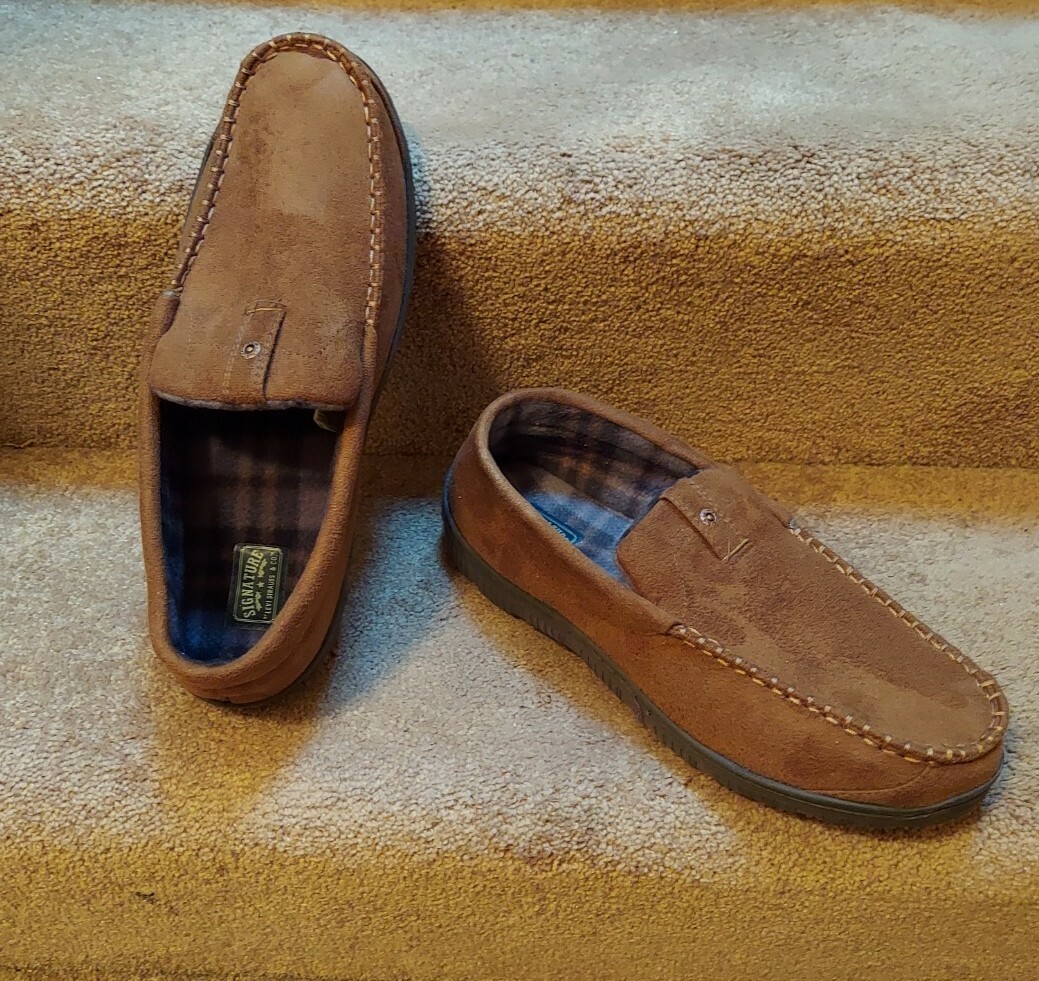 levis signature mens slippers