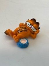 Vintage 80s Garfield Mini Figure - This Is My Favourite Position