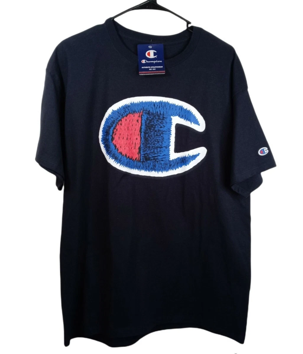 Navy blue hotsell champion shirt