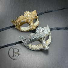 Couple's Masquerade Mask, Venetian Lace Masquerade Ball Mask