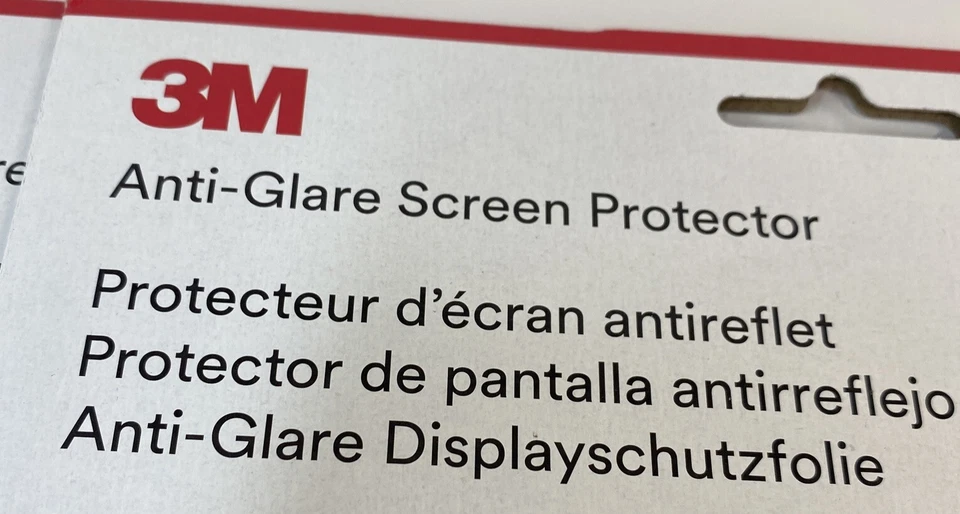 4 Paquetes PROTECTOR PANTALLA ANTIRREFLEJO 3M iPAD AIR 1/AIR 2/PRO 9.7 Nuevo Precintado Foto 3 de 3