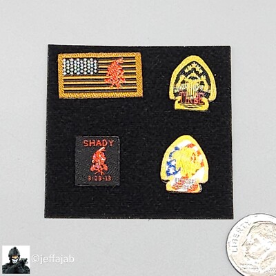 1:6 Easy & Simple Recce Element Navy SEAL Patches for 12'' Figures