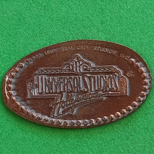 UNIVERSAL STUDIOS HOLLYWOOD SIGN California Elongated Penny Retired