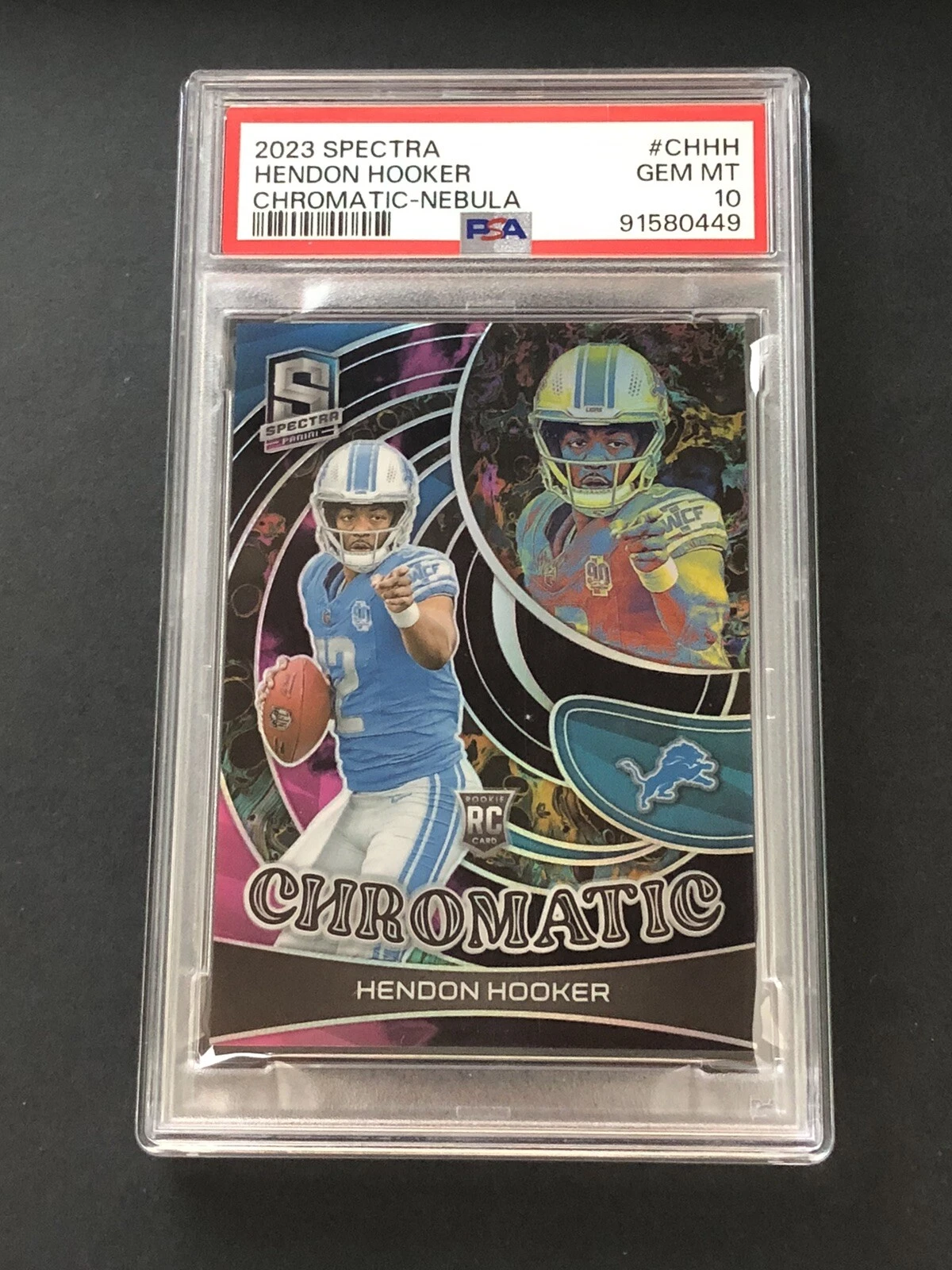 Hendon Hooker Panini Spectra Chromatic #CHHH Nebula