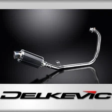 Royal Enfield Himalayan 2017-2024 Full Exhaust 9" Oval Carbon Muffler