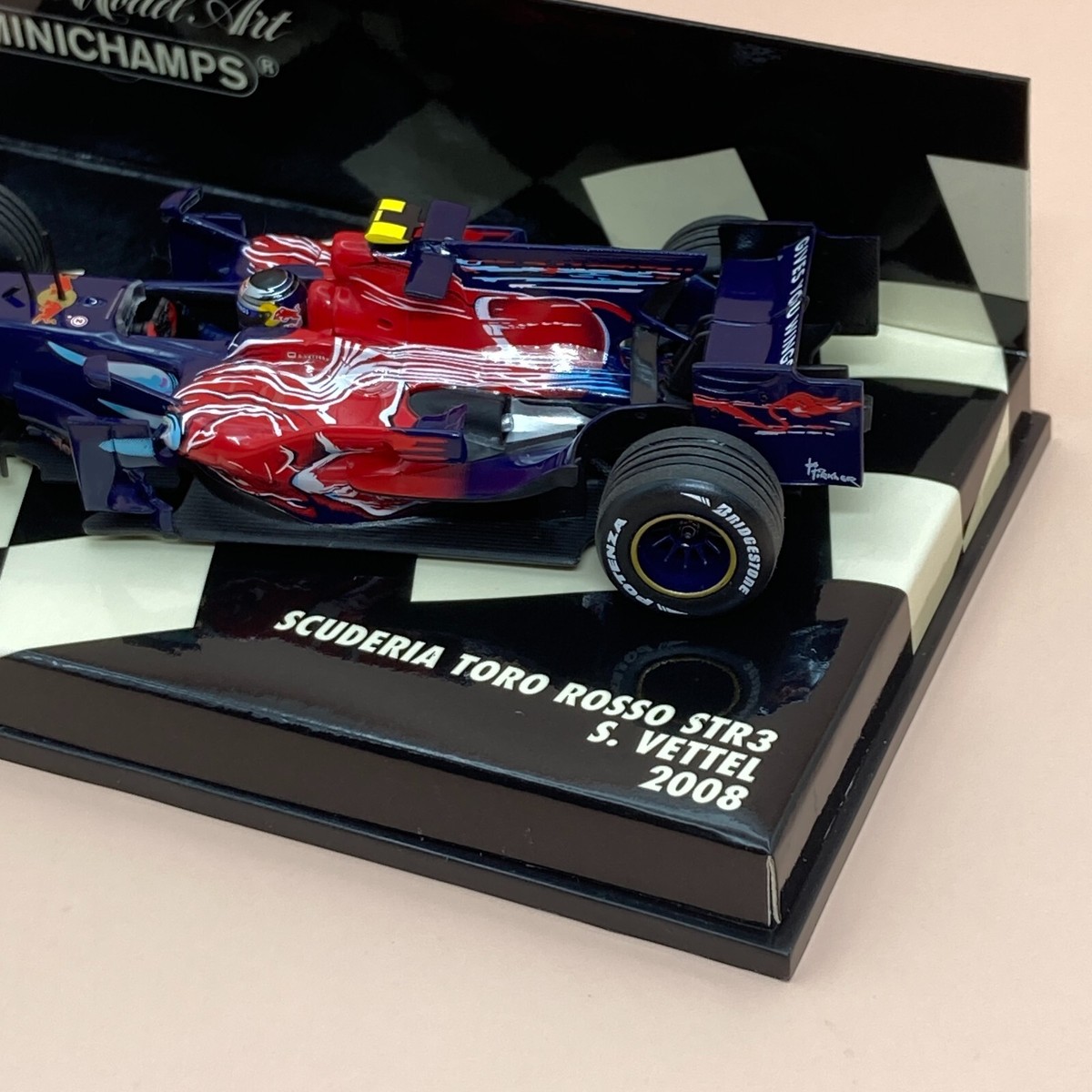 MINICHAMPS 1/43 Scuderia Toro Rosso STR3 2008 Sebastian MINICHAMPS 1/43 Scuderia Toro Rosso STR3 2008 Sebastian