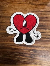 Bad Bunny Embroidered Patch Iron On/ Sew On