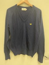 Masters Size L Blue Augusta National Golf Shop Pullover Sweater