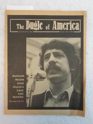 BUGLE AMERICAN June 27-July 11 1973 Wisconsin Underground Newspaper VAN MORRISON