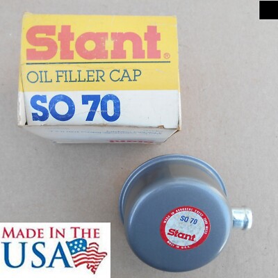 new Stant SO70 metal Oil Cap 1955-1969 made in USA Motorad MO70