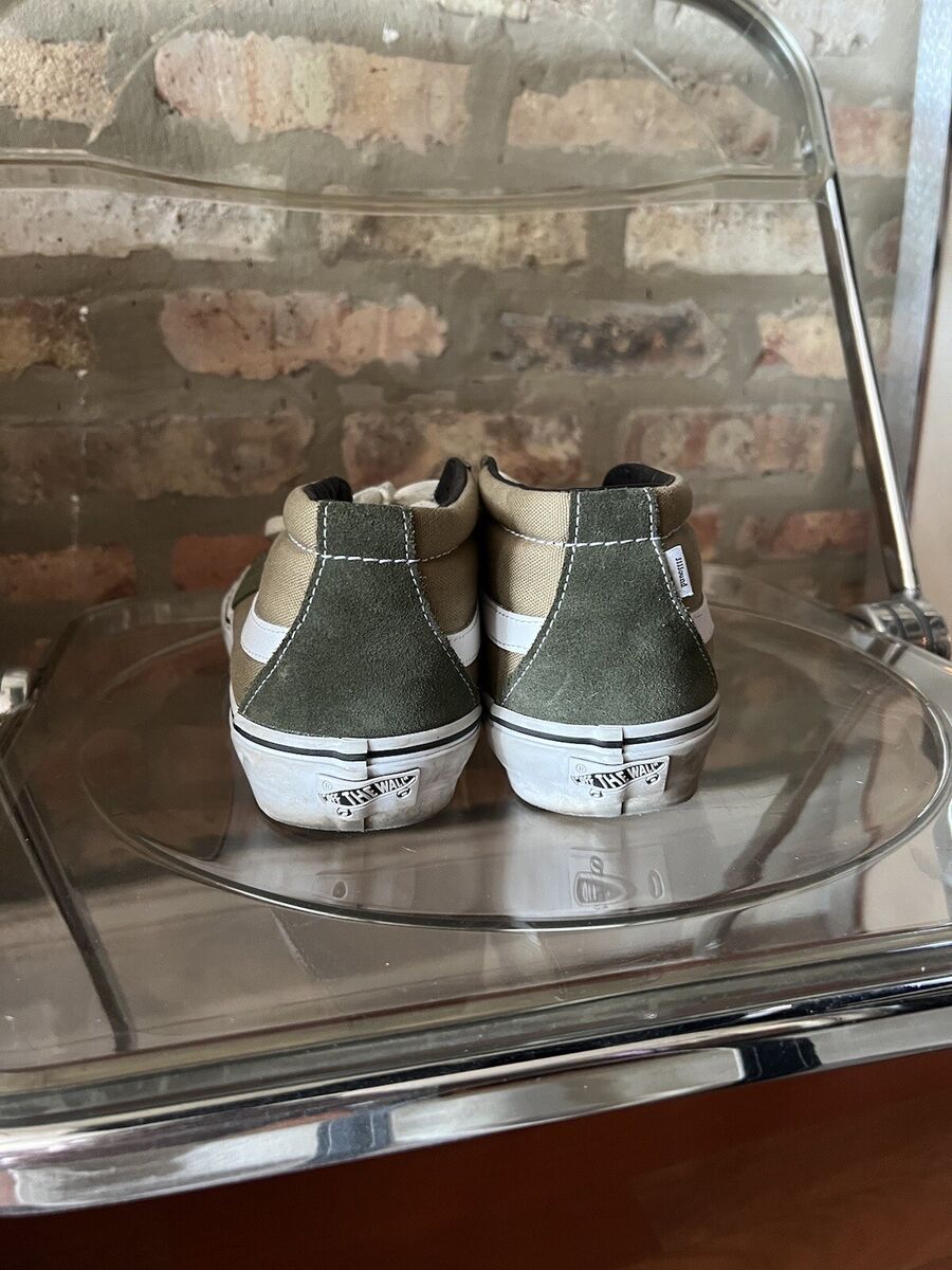 jjjjound x Vans Sk8-Mid Vault LX Green 2021 Size 8.5 OG Box jjjjound x Vans Sk8-Mid Vault LX Green 2021 Size 8.5 OG Box