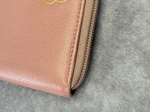 Chanel Pink Camelia Zippy Leather Long Wallet - Picture 8 of 14