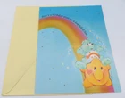 CARE BEARS Vintage Greeting Card 1984 Embossed Birthday Day Full of Fun