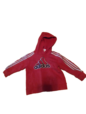 Adidas Red Adidas Tri Colour Hoodie Men's Adidas Originals