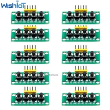 4-10pcs 5Pin 1x4 4 Keys Button Keypad Keyboard Breadboard Module for Arduino DIY