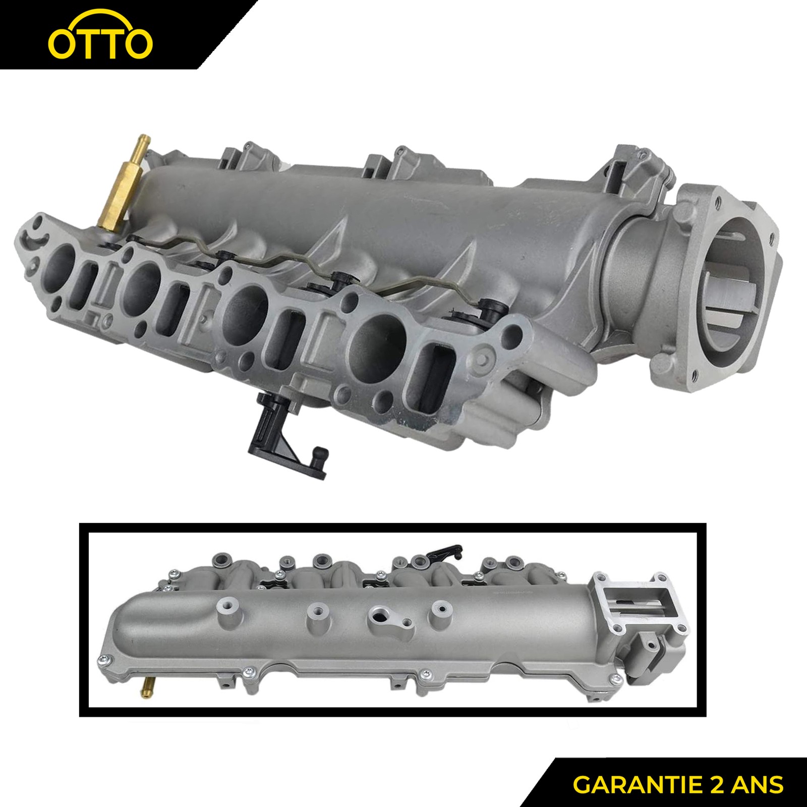 Tubulure d'admission d'air en aluminium renforcé pour Alfa 147 1.9 JTDM 16V