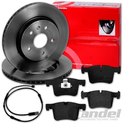 brembo BREMSSCHEIBEN 328mm + BELÄGE VORNE passend für BMW X3 F25 X4 F26 s+xDrive