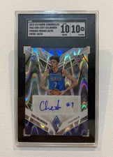 2022-23 Panini Chet Holmgren Phoenix Rookie Auto Swirl 24/25 SCG 10/10 PRA-CHH