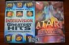Intellivision Greatest Hits 20th Anniv. Edition & Atari Revival 2-Pack PC New
