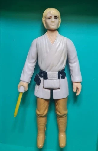 Glasslite Luke Skywalker Farmboy Brazil Vintage Star Wars Figure