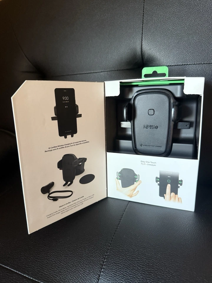 iOttie Wireless Charging Car Mount Dash & Windshield NIB - Image 2 of 3