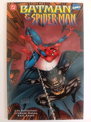 Batman & Spider-Man # 1 Key Crossover 1997 DC Marvel Sharp Copy Kingpin al Ghul 