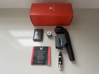 Coravin SmartClamps Model Three 3 Wine Preservation System Unit