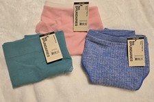 Women's No Boundaries NWT Seamless Thong Underwear 1 Pink, 1 Blue, 1 Teal XXL 20