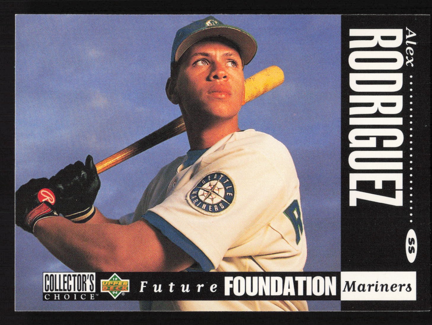 1994 Collector's Choice #647 Alex Rodriguez Rookie Card TCCCX