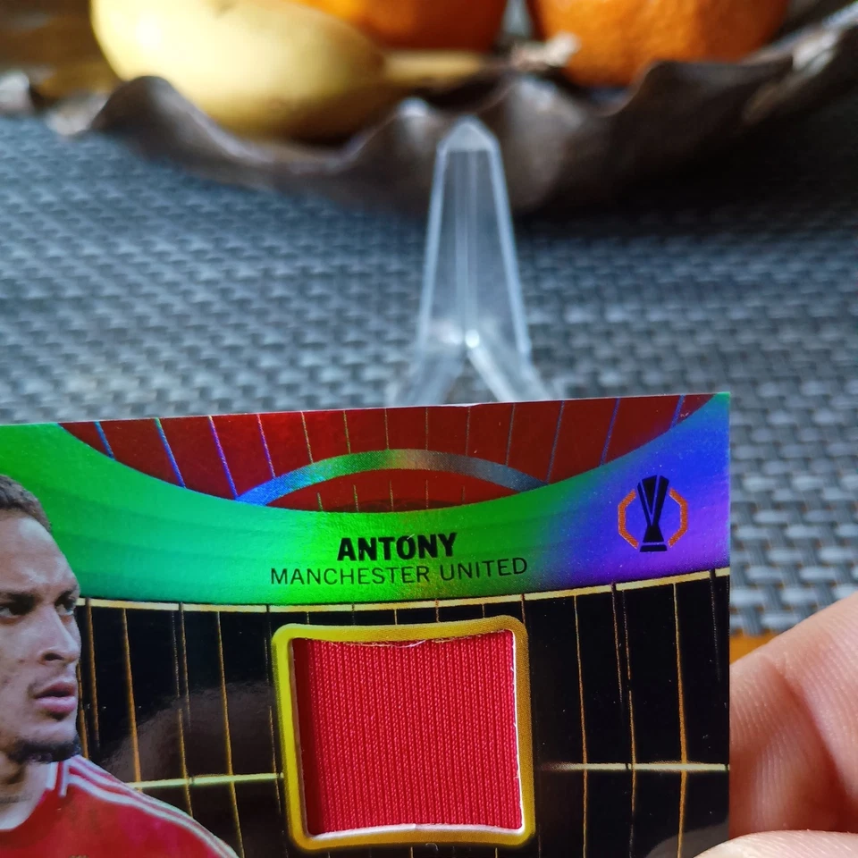 Topps UCC Antony Player worn Patch numbered /199 Manchester United Relic(damage) - Image 2 of 3