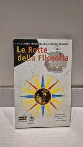 LE ROTTE DELLA FILOSOFIA - ENCICLOPEDIA MULTIMEDIALE CD-ROM NUOVO SIGILLATO